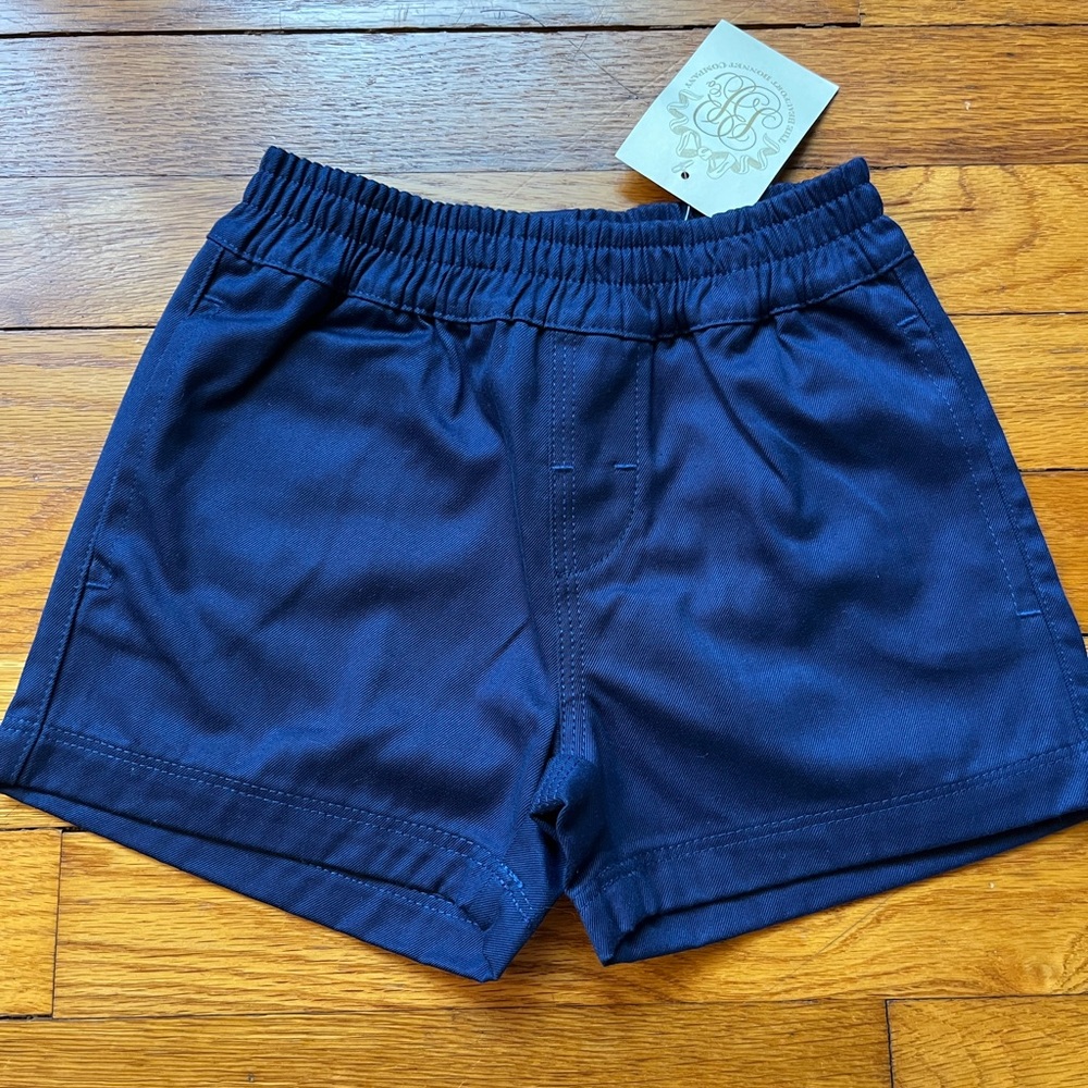 NWT TBBC Navy Sheffield Shorts, 3T